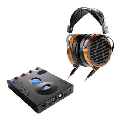 Audeze — LCD-3 Open-back Headphones x Chord Electronics Hugo 2 — Portable DAC / Preamp / Headphone Amplifier